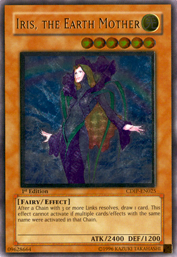Iris, the Earth Mother [CDIP-EN025] Ultimate Rare | Odin's Place