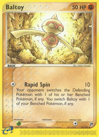 Baltoy (32/100) [EX: Sandstorm] | Odin's Place