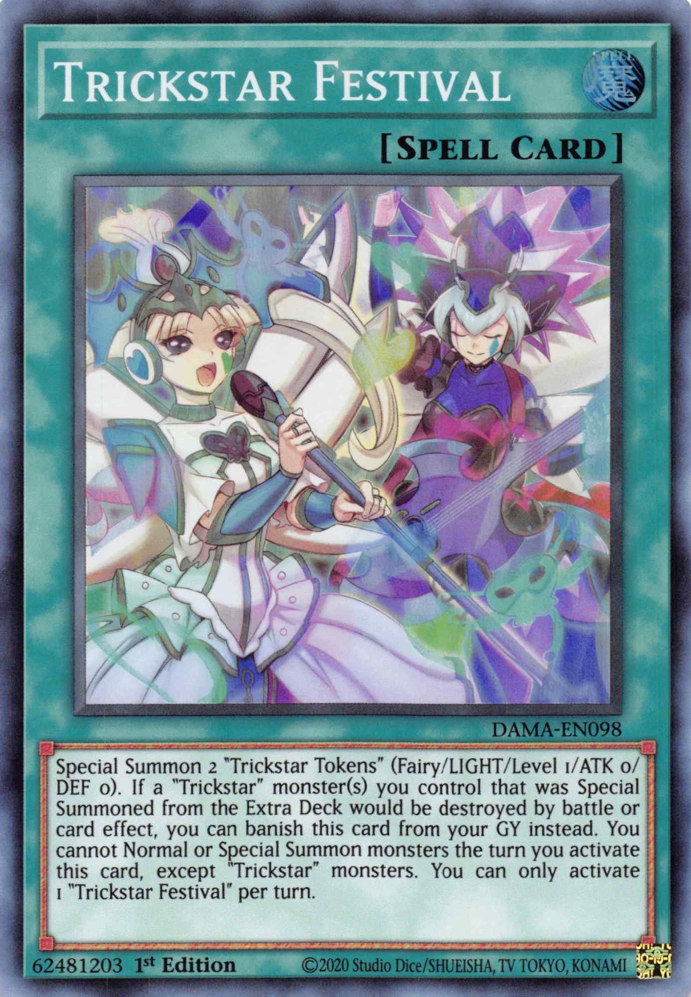 Trickstar Festival [DAMA-EN098] Super Rare | Odin's Place