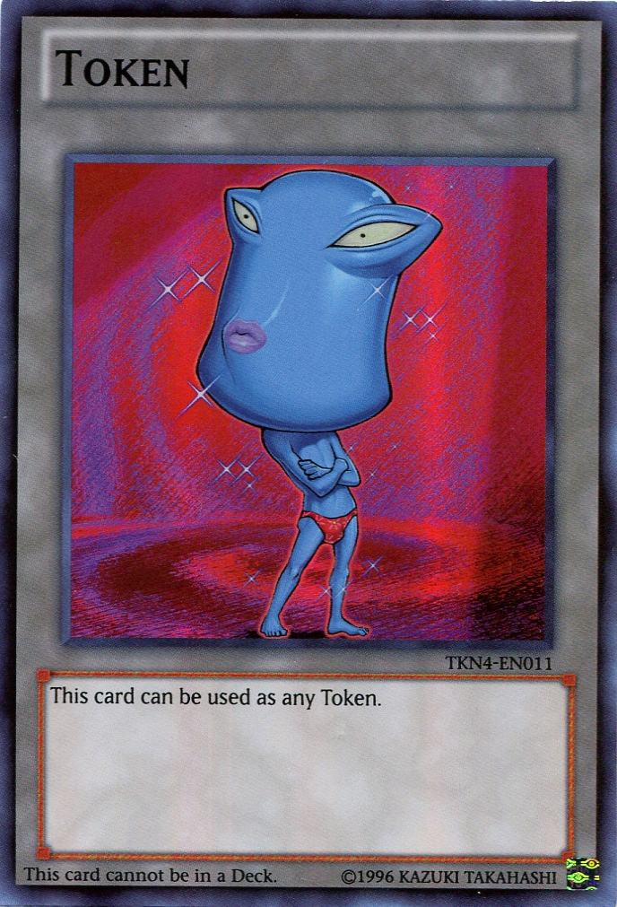 Ojama Token (Blue) [TKN4-EN011] Super Rare | Odin's Place