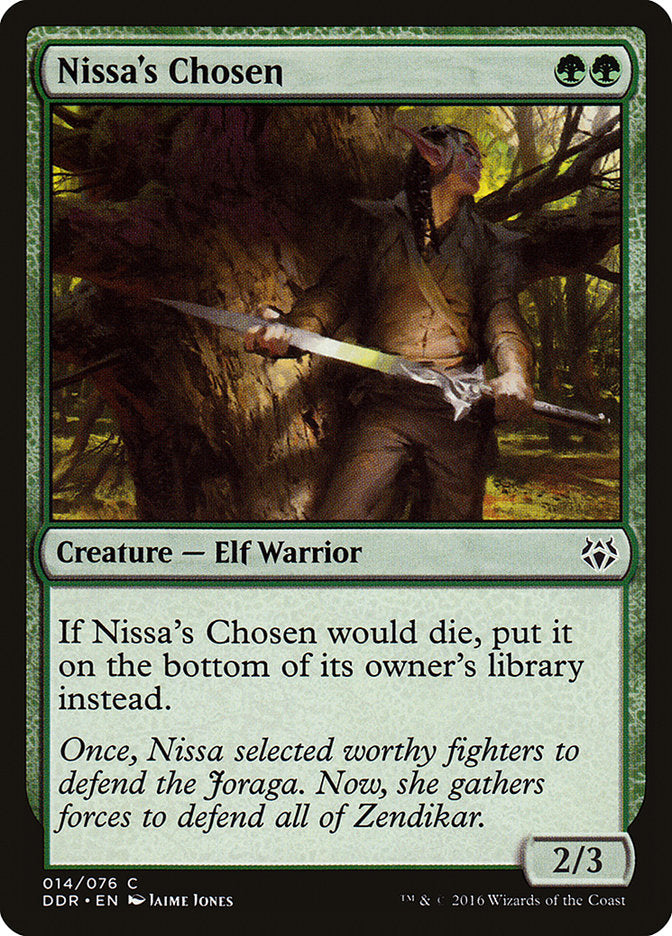Nissa's Chosen (14) [Duel Decks: Nissa vs. Ob Nixilis] | Odin's Place