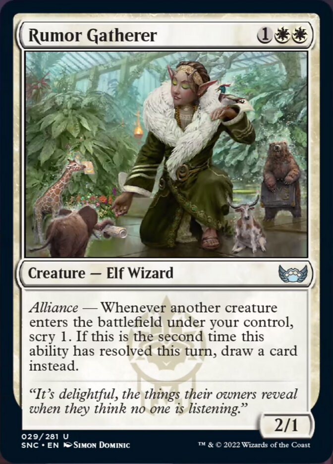 Rumor Gatherer [Streets of New Capenna] | Odin's Place