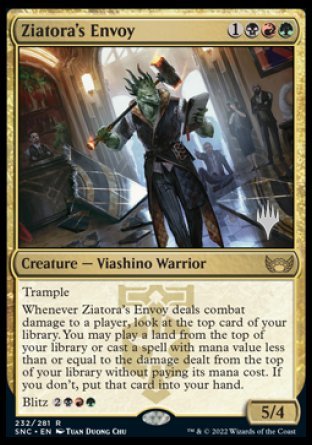 Ziatora's Envoy (Promo Pack) [Streets of New Capenna Promos] | Odin's Place
