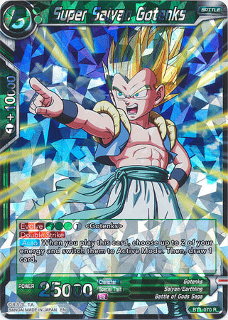 Super Saiyan Gotenks (Shatterfoil) (BT1-070) [Dragon Brawl] | Odin's Place