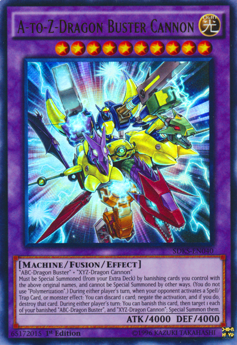 A-to-Z-Dragon Buster Cannon [SDKS-EN040] Ultra Rare | Odin's Place