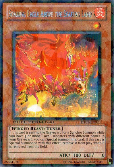 Soaring Eagle Above the Searing Land [DT05-EN023] Rare | Odin's Place