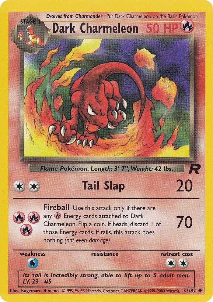 Dark Charmeleon (32/82) [Team Rocket Unlimited] | Odin's Place