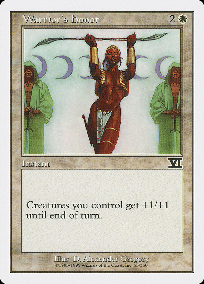 Warrior's Honor (53) [Classic Sixth Edition] | Odin's Place