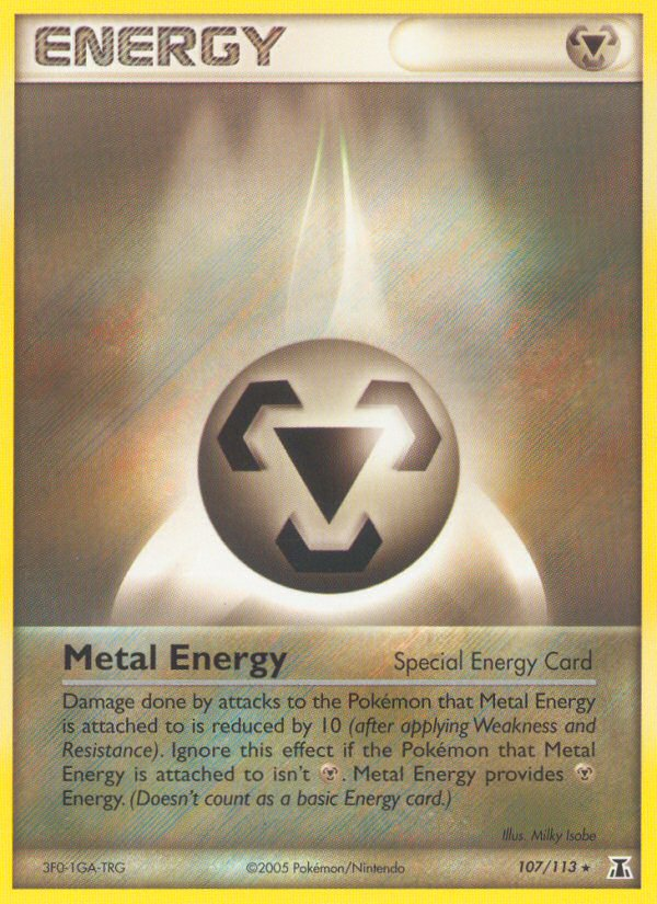 Metal Energy (107/113) [EX: Delta Species] | Odin's Place