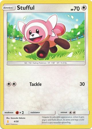 Stufful (4/30) [Sun & Moon: Trainer Kit - Alolan Raichu] | Odin's Place
