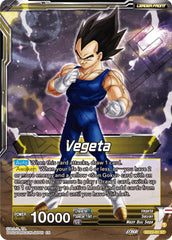 Vegeta // SS Vegeta, Fighting Instincts (Starter Deck Exclusive) (SD22-01) [Power Absorbed] | Odin's Place