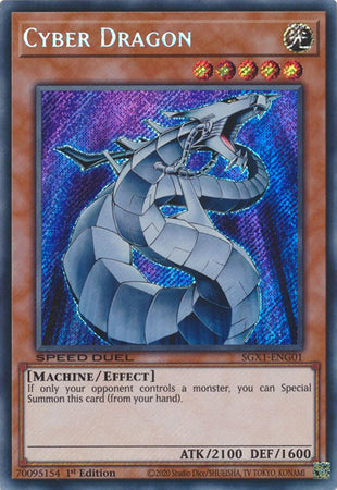 Cyber Dragon [SGX1-ENG01] Secret Rare | Odin's Place