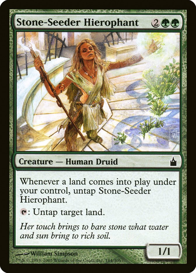 Stone-Seeder Hierophant (184) [Ravnica: City of Guilds] | Odin's Place