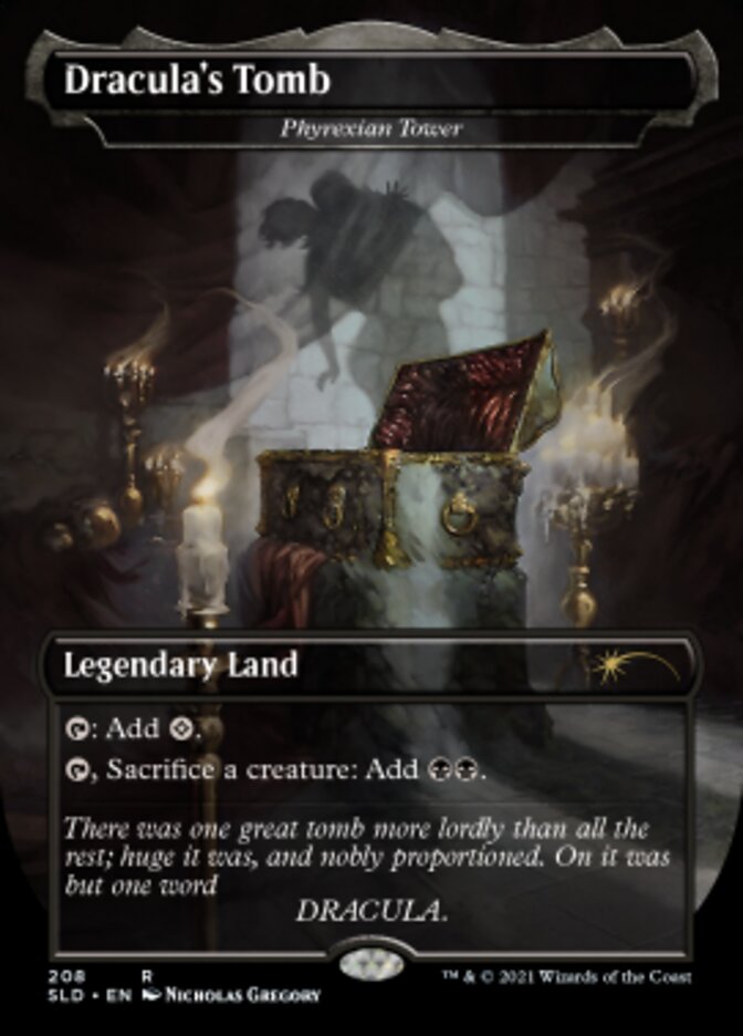 Phyrexian Tower - Dracula's Tomb [Secret Lair Drop Series] | Odin's Place