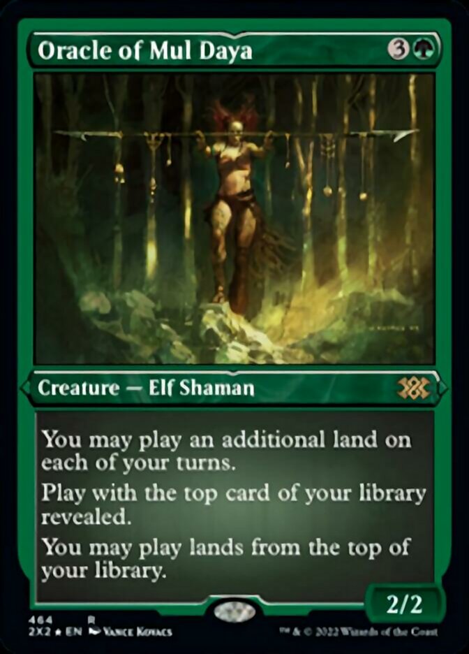 Oracle of Mul Daya (Foil Etched) [Double Masters 2022] | Odin's Place