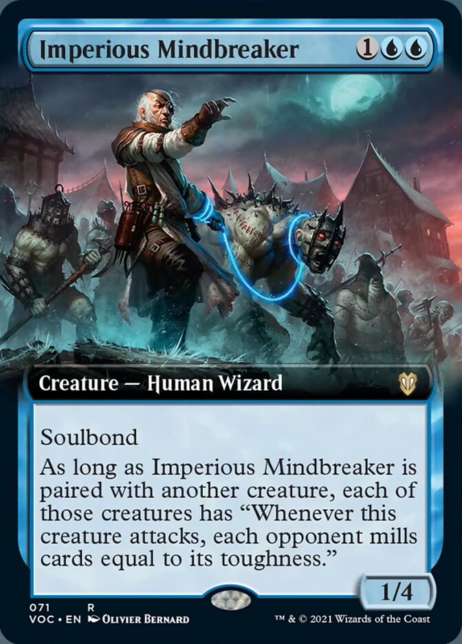 Imperious Mindbreaker (Extended Art) [Innistrad: Crimson Vow Commander] | Odin's Place