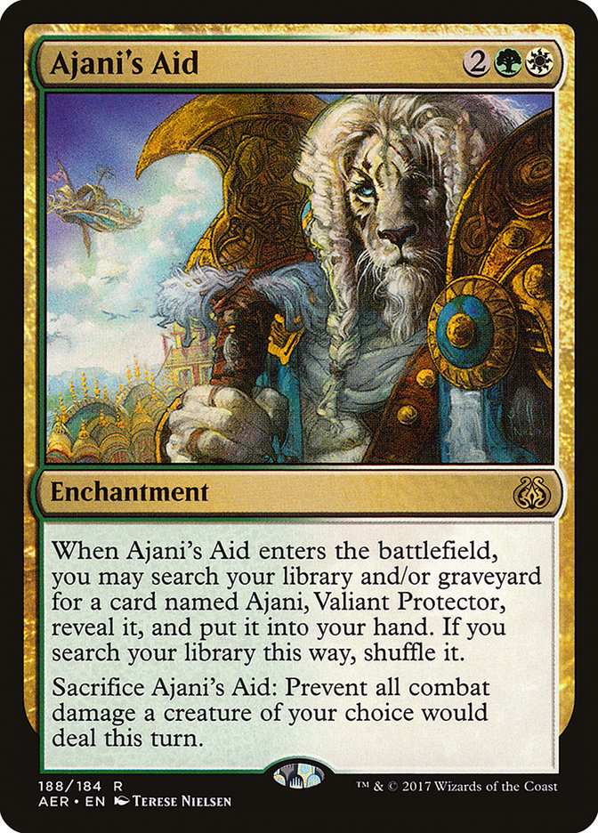 Ajani's Aid (188) [Aether Revolt] | Odin's Place