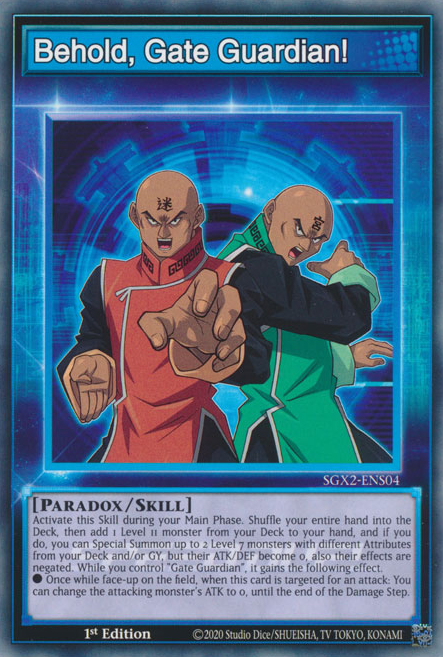 Behold, Gate Guardian! [SGX2-ENS04] Common | Odin's Place