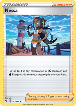 Nessa (157/185) [Sword & Shield: Vivid Voltage] | Odin's Place