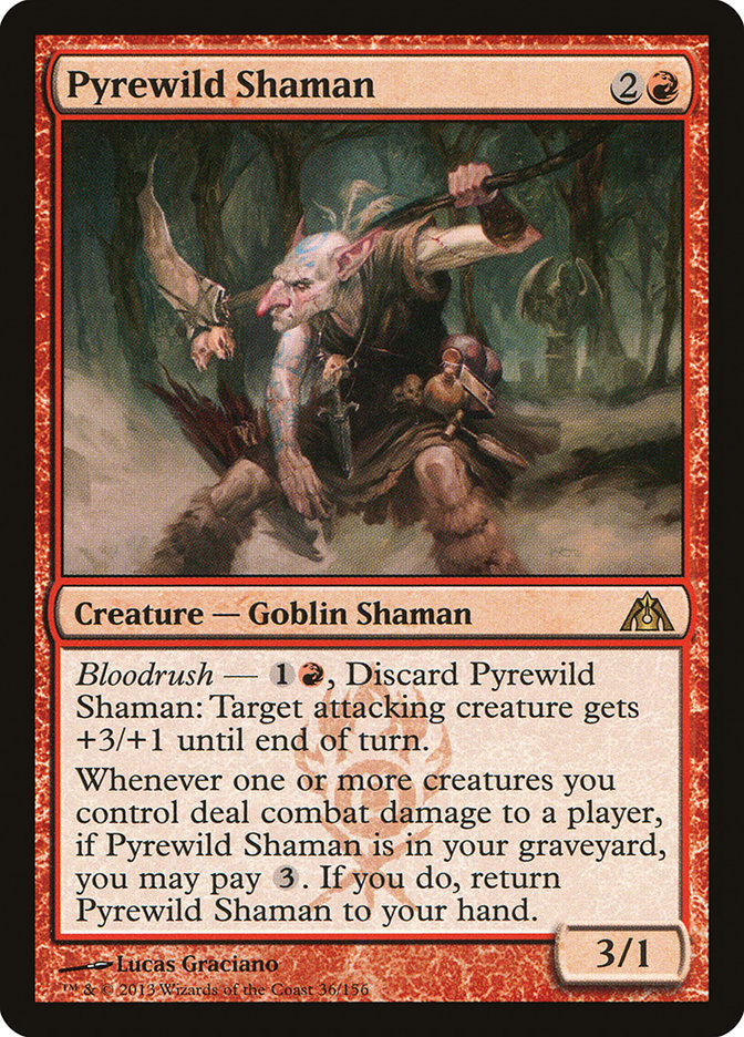 Pyrewild Shaman (36) [Dragon's Maze] | Odin's Place