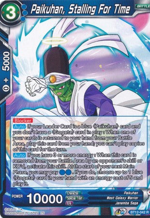 Paikuhan, Stalling for Time (BT12-042) [Vicious Rejuvenation] | Odin's Place