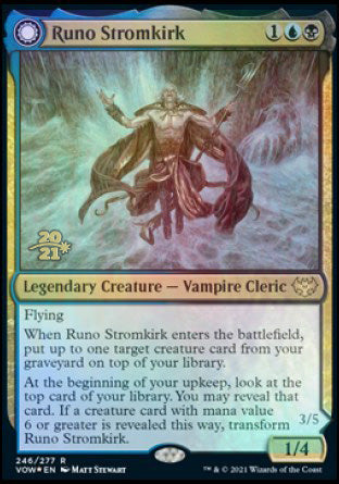 Runo Stromkirk // Krothuss, Lord of the Deep [Innistrad: Crimson Vow Prerelease Promos] | Odin's Place