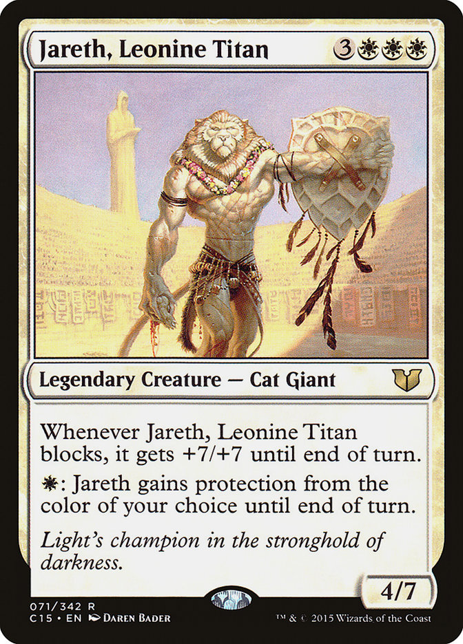 Jareth, Leonine Titan (71) [Commander 2015] | Odin's Place