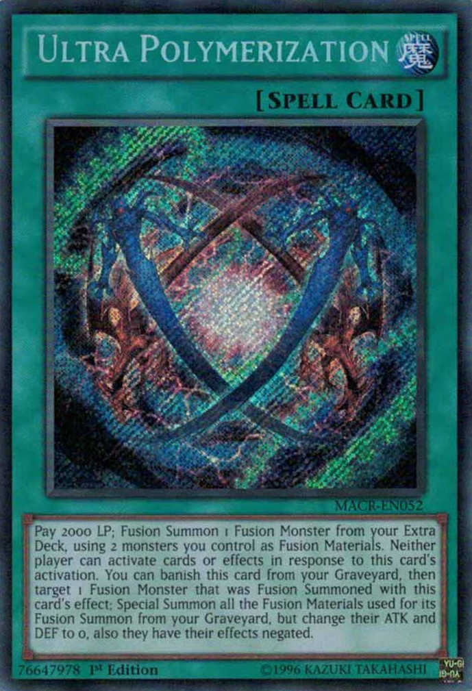 Ultra Polymerization [MACR-EN052] Secret Rare | Odin's Place