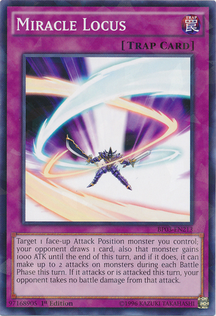 Miracle Locus [BP03-EN213] Shatterfoil Rare | Odin's Place