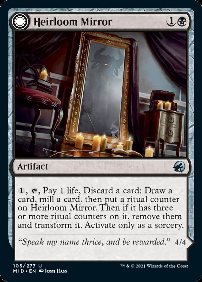Heirloom Mirror // Inherited Fiend [Innistrad: Midnight Hunt] | Odin's Place