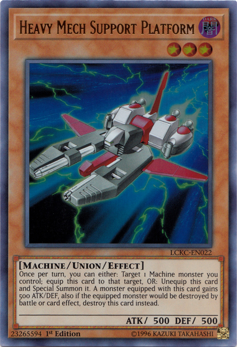 Heavy Mech Support Platform [LCKC-EN022] Ultra Rare | Odin's Place