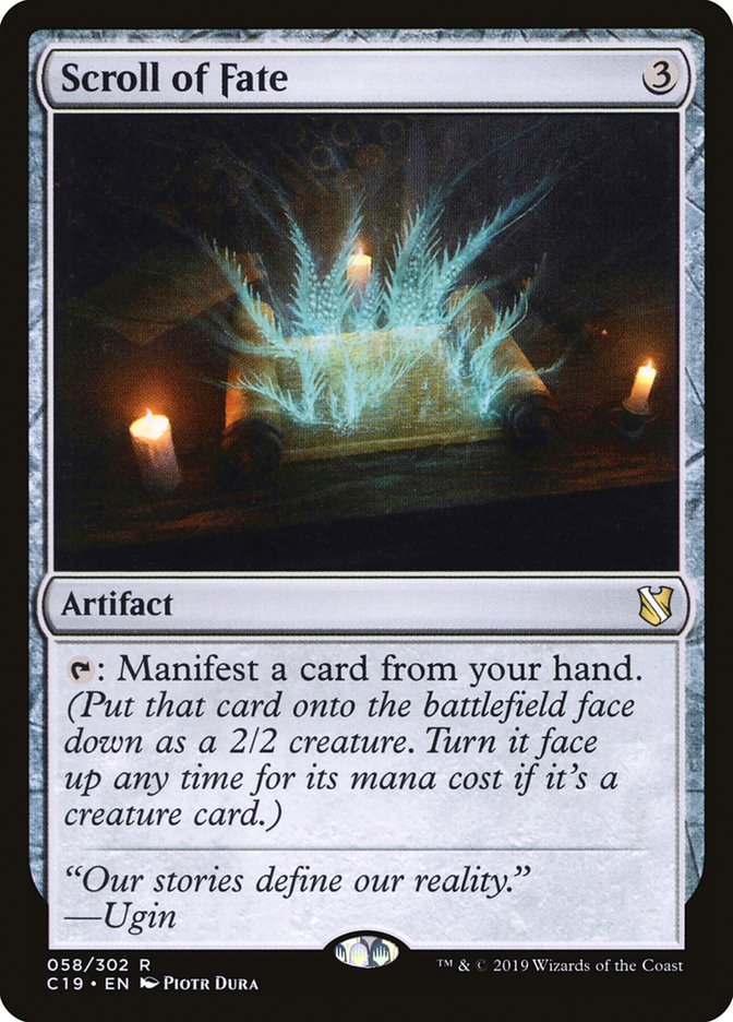 Scroll of Fate [Commander 2019] | Odin's Place