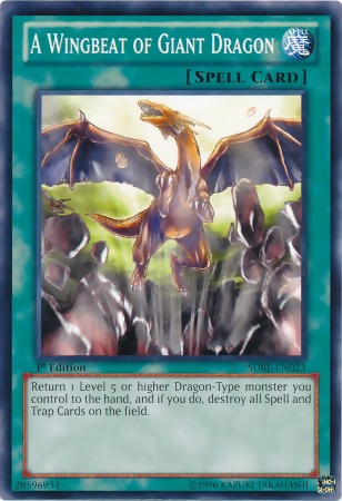 A Wingbeat of Giant Dragon [SDBE-EN023] Common | Odin's Place