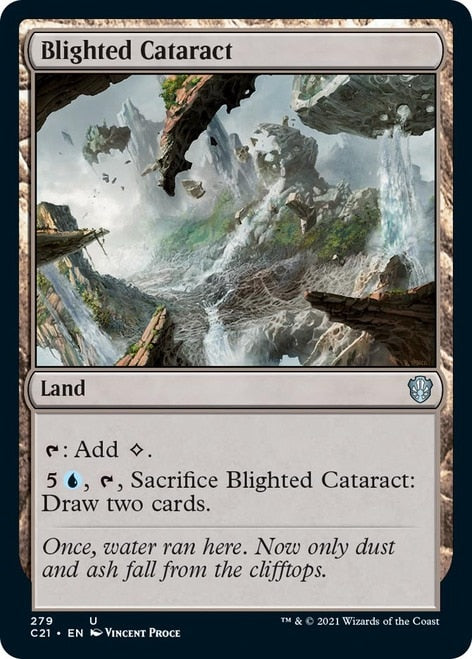 Blighted Cataract [Commander 2021] | Odin's Place