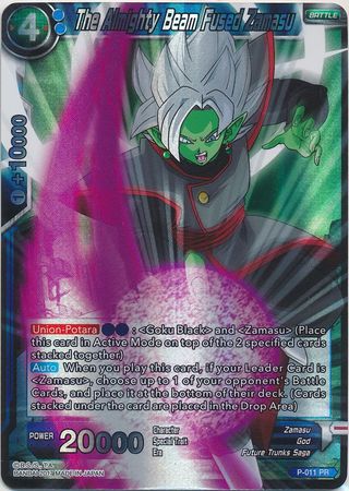 The Almighty Beam Fused Zamasu (P-011) [Promotion Cards] | Odin's Place