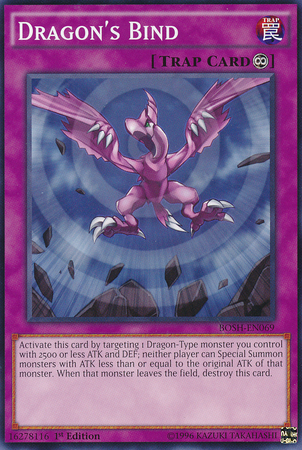 Dragon's Bind [BOSH-EN069] Common | Odin's Place