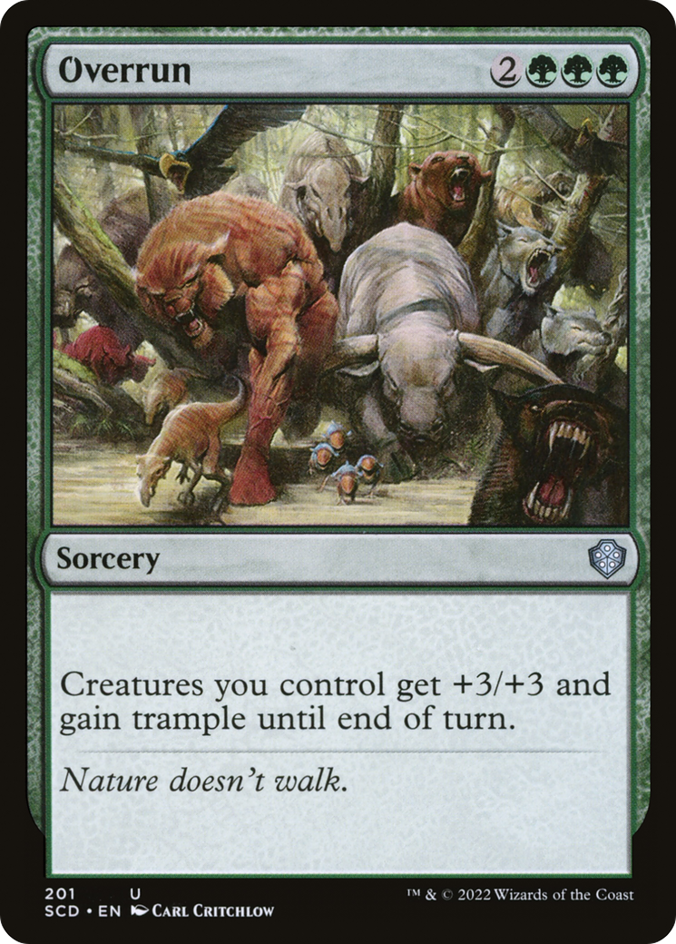 Overrun [Starter Commander Decks] | Odin's Place