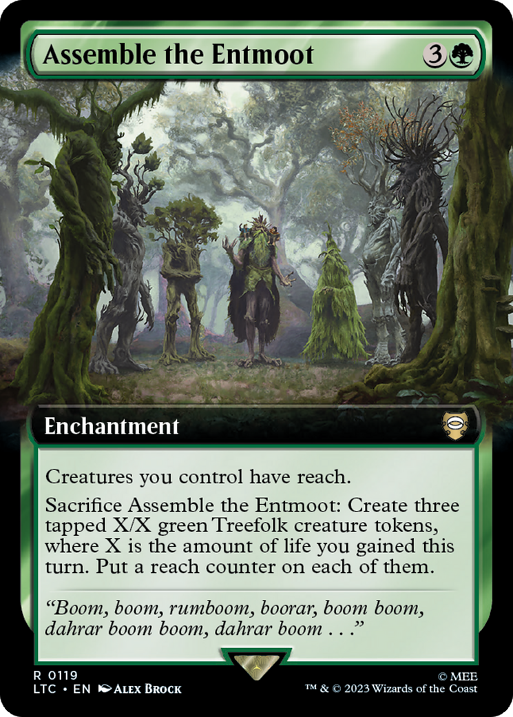 Assemble the Entmoot (Extended Art) [The Lord of the Rings: Tales of Middle-Earth Commander] | Odin's Place