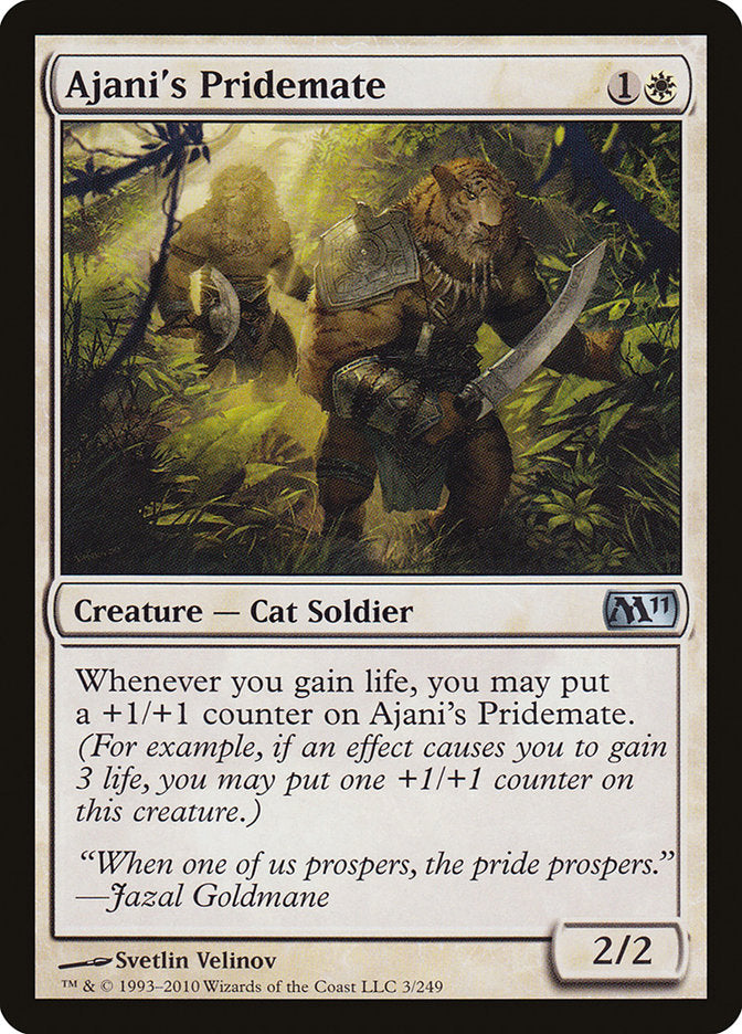 Ajani's Pridemate (3) [Magic 2011] | Odin's Place