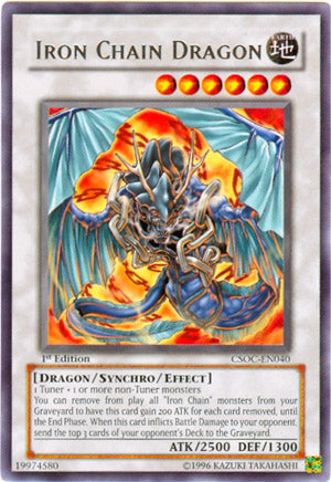 Iron Chain Dragon [CSOC-EN040] Rare | Odin's Place