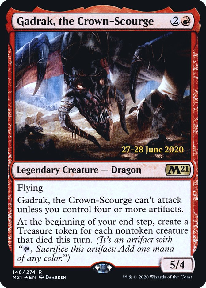 Gadrak, the Crown-Scourge [Core Set 2021 Prerelease Promos] | Odin's Place