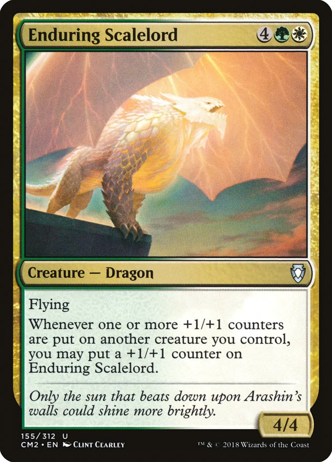 Enduring Scalelord (155) [Commander Anthology Volume II] | Odin's Place