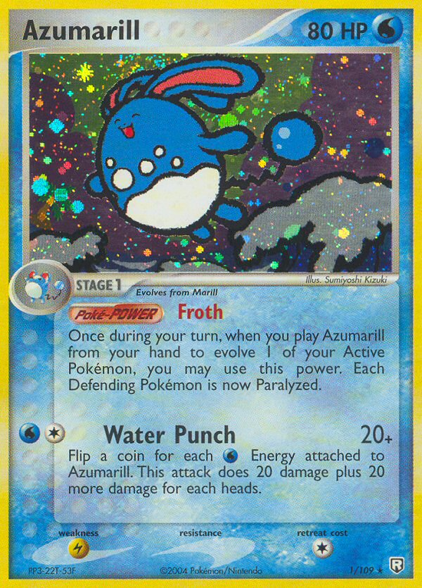 Azumarill (1/109) [EX: Team Rocket Returns] | Odin's Place