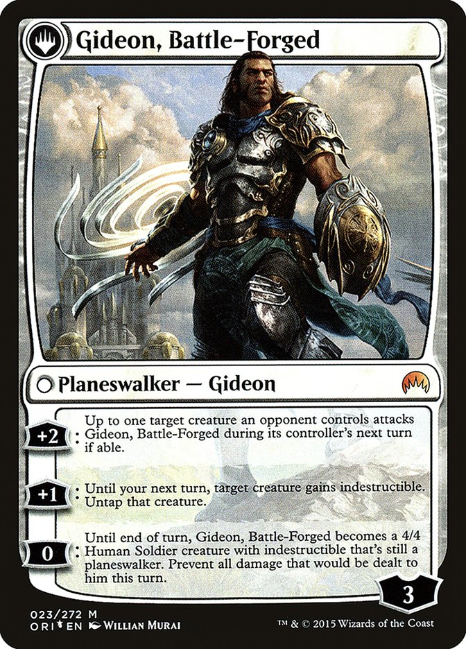 Kytheon, Hero of Akros // Gideon, Battle-Forged [Magic Origins Prerelease Promos] | Odin's Place