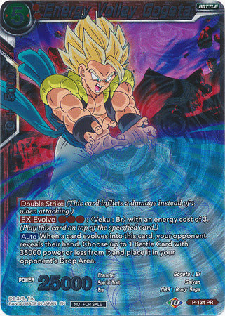 Energy Volley Gogeta (Series 7 Super Dash Pack) (P-134) [Promotion Cards] | Odin's Place