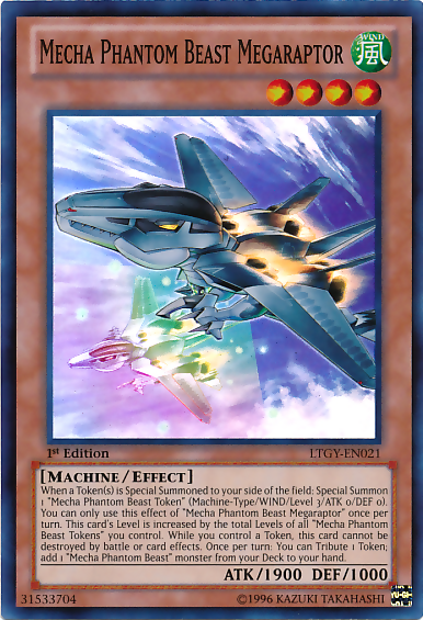 Mecha Phantom Beast Megaraptor [LTGY-EN021] Super Rare | Odin's Place