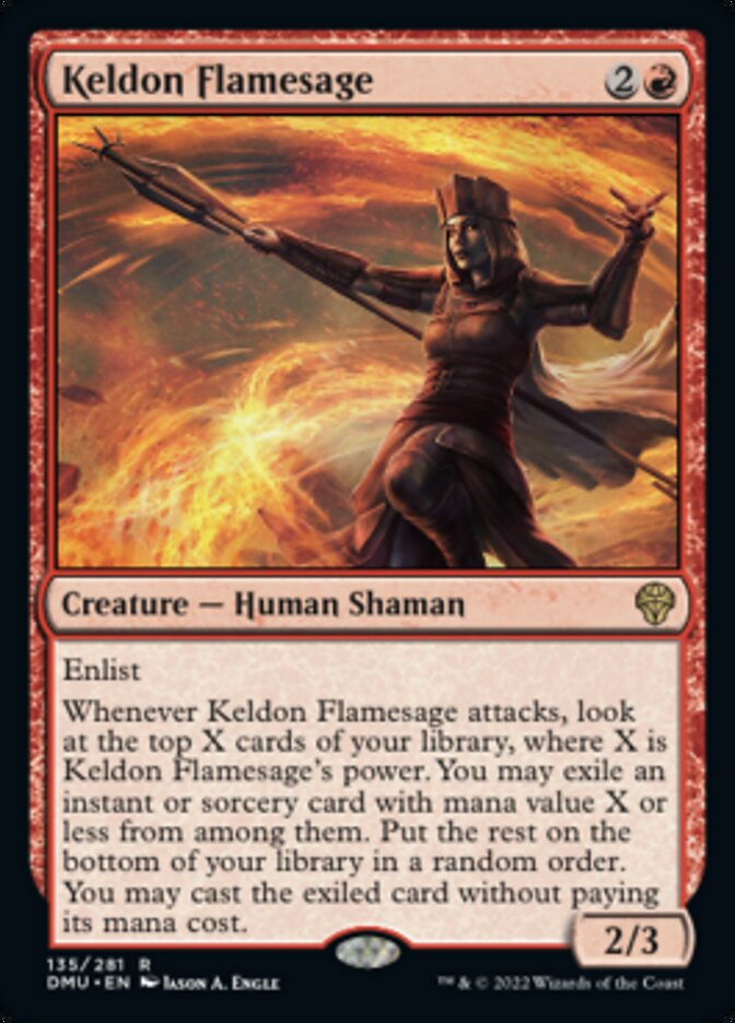 Keldon Flamesage [Dominaria United] | Odin's Place