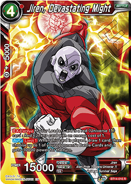 Jiren, Devastating Might (BT14-016) [Cross Spirits] | Odin's Place