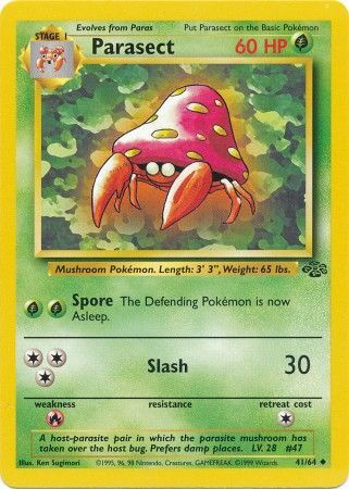 Parasect (41/64) [Jungle Unlimited] | Odin's Place