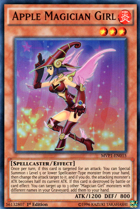 Apple Magician Girl [MVP1-EN015] Ultra Rare | Odin's Place